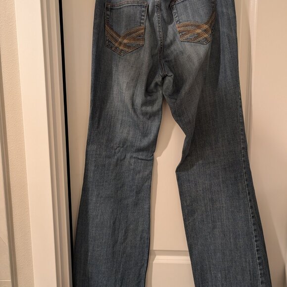 Late 90s/early 2000s juniors jeans, size 12 long flare - Picture 2 of 5